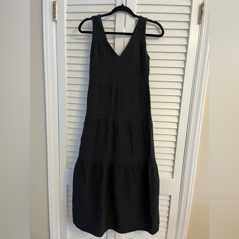 Quince Cotton Midi Dress